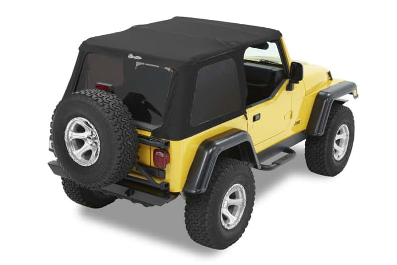 Bestop — Bestop 97-06 Jeep Wrangler TJ A-Top Trektop (Black Diamond Tinted Windows No Door Skins Included)
Replace-A-Top TT - view 1
