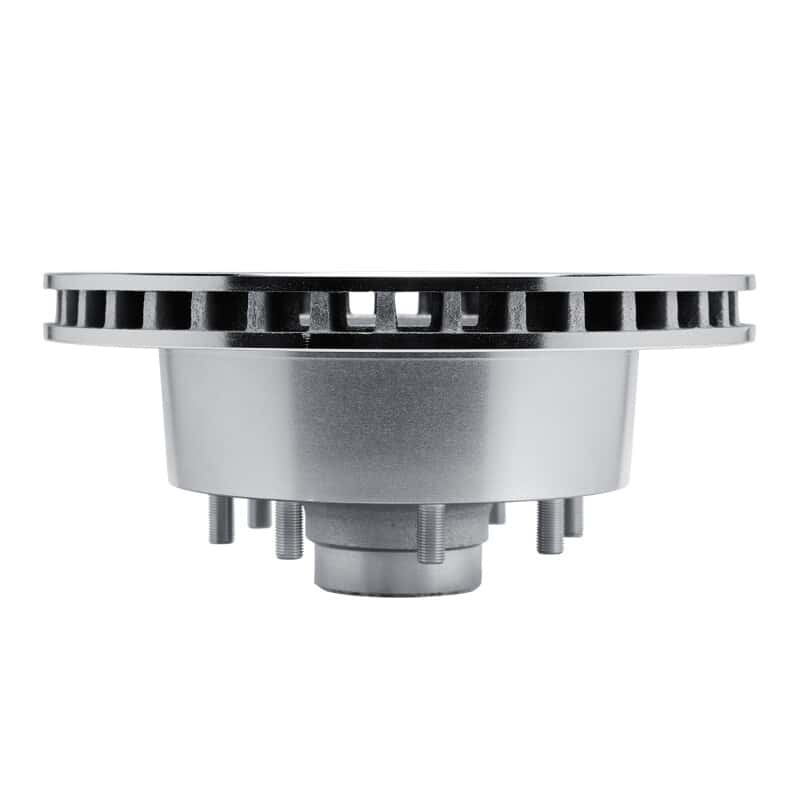 R1 Concepts — R1 73-77 Dodge B300 Van (71-74) / B300 (75-80) Front Right Drilled & Slotted Silver Brake Rotor
R1 Brake Rotor Drill - view 3
