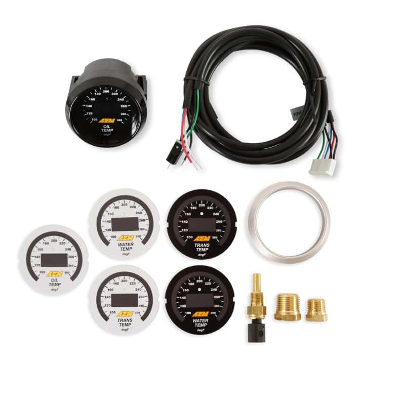 AEM — AEM 52mm Temperature (Transmission / Oil / Water) Digital Gauge
Classic Digital
Digital Gauge - view 4