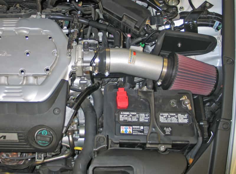K&N Engineering — K&N 08 Honda Accord 3.5L-V6 Silver Typhoon Short Ram Intake
Performance Air Inta
Air Intake System - view 4