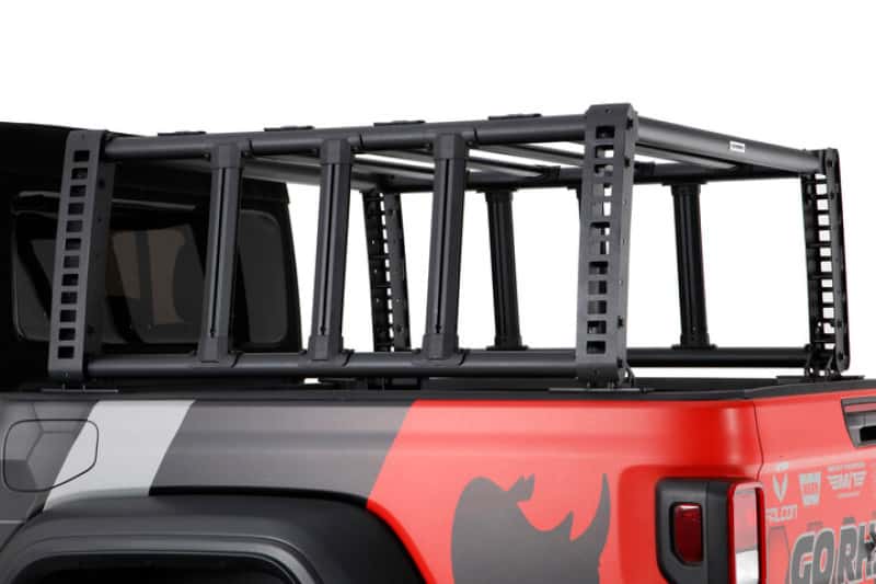 Go Rhino — Go Rhino 19-21 Jeep Gladiator XRS Overland Xtreme Rack - Box 1 (Req. gor5950000T-02)
Overland Xtreme Rack - view 12