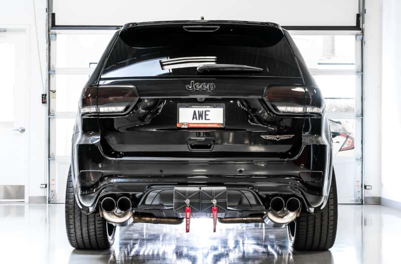 AWE Tuning — AWE Tuning 2020 Jeep Grand Cherokee SRT/Trackhawk Touring Edition Exhaust - Use w/Stock Tips
Touring Exhaust - view 2