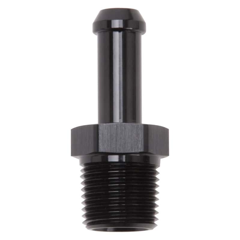 Edelbrock — Edelbrock Hose End Straight 3/8In NPT to 3/8In Barb Black Anodize
KIT PARTS - view 1