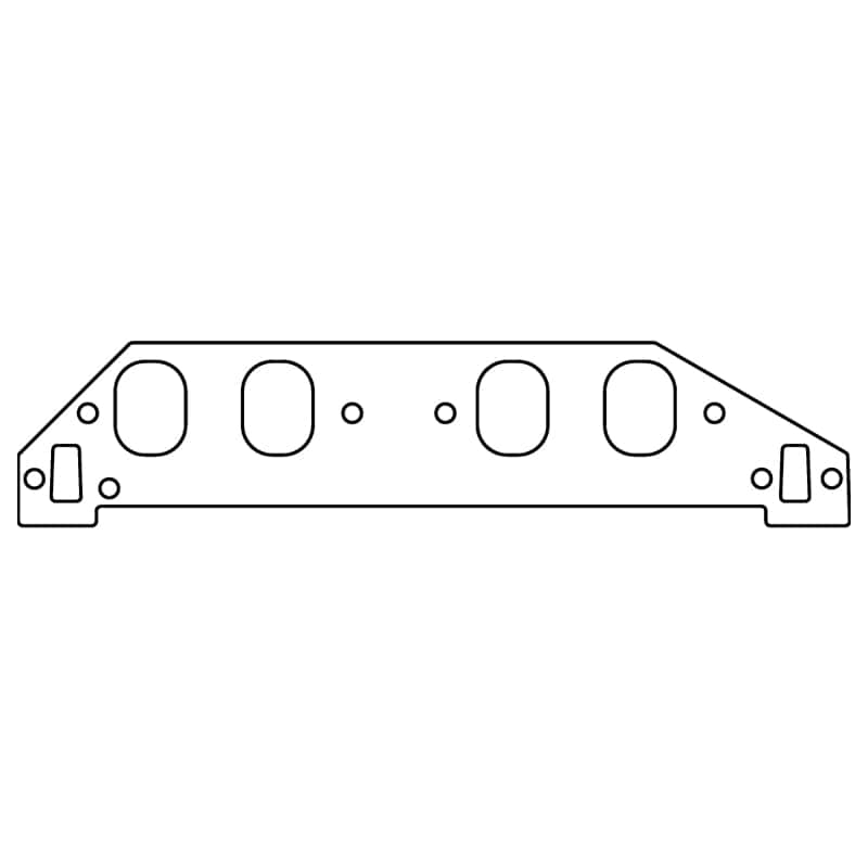 Cometic Gasket — Cometic GM Gen-V/VI BB V8 .060in Fiber Intake Mani Gasket-w/ Pro-Filer Hitman 12 Deg Series
Intake Gasket - view 2