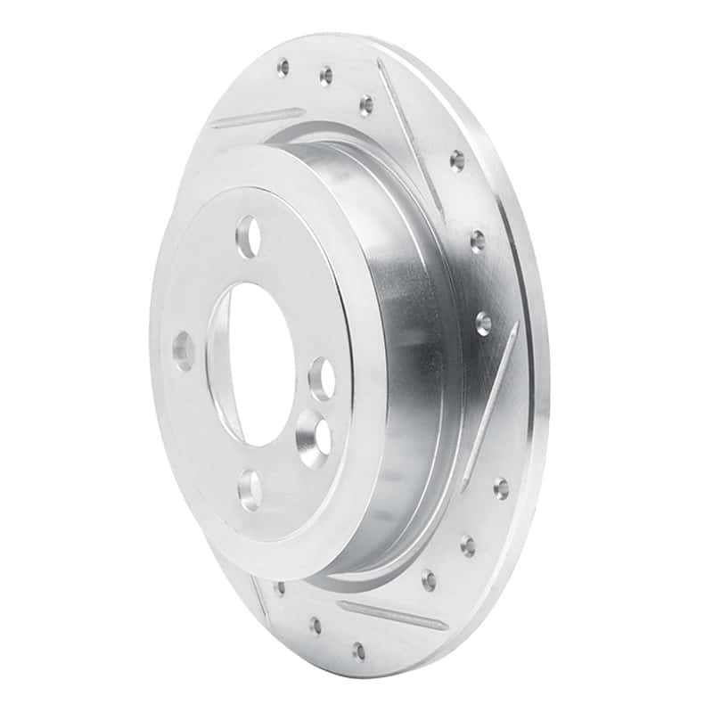R1 Concepts — R1 02-15 Mini Cooper Clubman Rear Right Drilled & Slotted Silver Brake Rotor
R1 Brake Rotor Drill - view 2