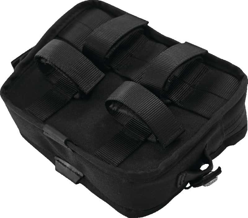 Burly Brand — Burly Brand Handlebar Bag - Black - view 2