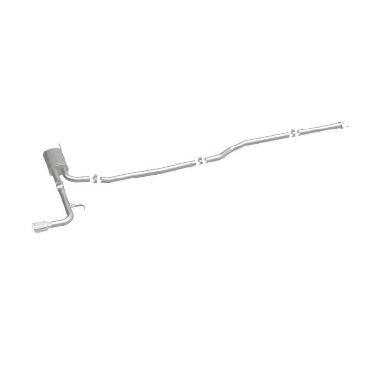 Magnaflow — MagnaFlow Cat Back, SS, 2.5in, Street, Single Straight Pass. Polished 4in Tip, 2015 Ford Fusion 2.5L
Cat-Back - view 7