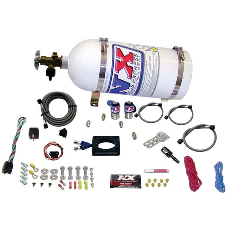 Nitrous Express — Nitrous Express 13-16 Dodge Dart 1.4L Turbo Nitrous Plate Kit (35-100HP) w/10lb Bottle
Injection System Kit
N2OSys - view 1