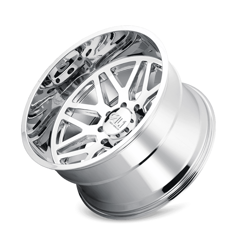 Cali Off-Road — Cali Off-Road 9115 Invader 24x14 / 8x165.1 BP / -76mm Offset / 125.2mm Hub Chrome Wheel
9115 - view 3