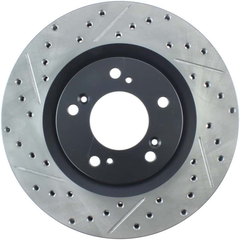 Stoptech — StopTech 00-09 S2000 Slotted & Drilled Right Front Rotor
Disc Brake Rotor
Slot/Drill Rotor - view 1