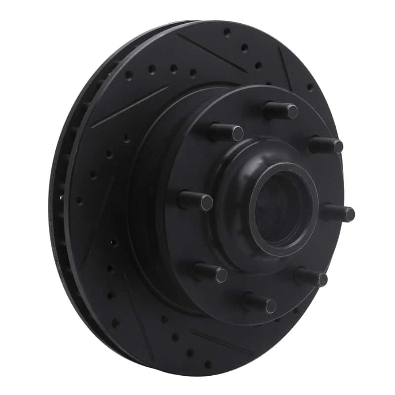R1 Concepts — R1 93-95 Chevrolet G30 Front Right Drilled & Slotted Black Brake Rotor
R1 Brake Rotor Drill - view 2