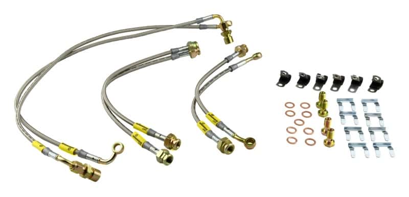 Goodridge — Goodridge 00-06 Chevrolet Tahoe (Rear Disc w/ Stabila Trak) Stainless Steel Brake Line Kit
Brake Hose Kit - view 1