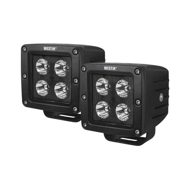 Westin — Westin LED Auxiliary Light 3.2in x 3.0in Spot w/5W Cree - Black
Exterior LED - view 1