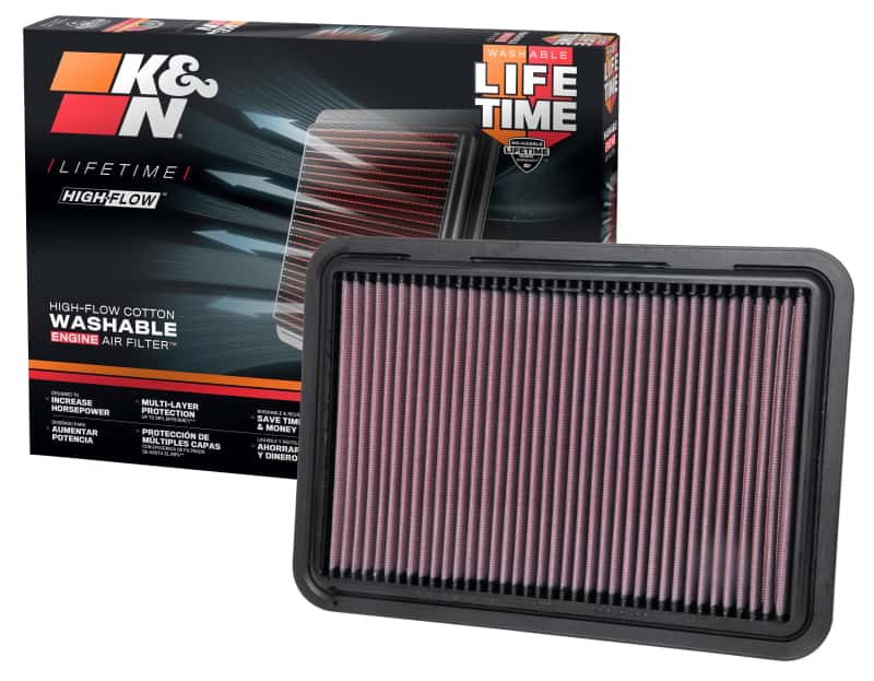 K&N Engineering — K&N 17-19 SUZUKI SWIFT V L4-1.4L F/I Drop In Air Filter
Replacement Air Filt
Air Filter - view 5