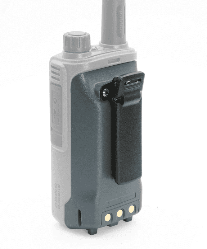 Rugged Radios — Rugged Radios GMR2/GMR2 PLUS Handheld Long-Lasting XL Lithium Battery w/USB Charging Port Grey - view 2