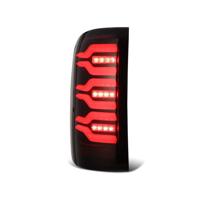 AlphaRex — AlphaRex 14-18 GMC Sierra 1500/2500HD/3500HD LUXX-Series LED Tail Lights Blk w/Actv Light & Seq. Sig
Taillight Assembly - view 4