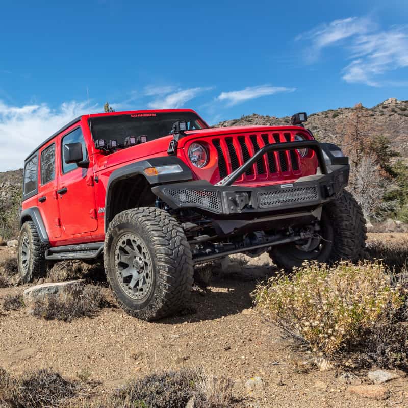 Go Rhino — Go Rhino 18-20 Jeep Wrangler JL/JLU Rockline Front Bumper Skid Plate
Rockline Skid Plate - view 4