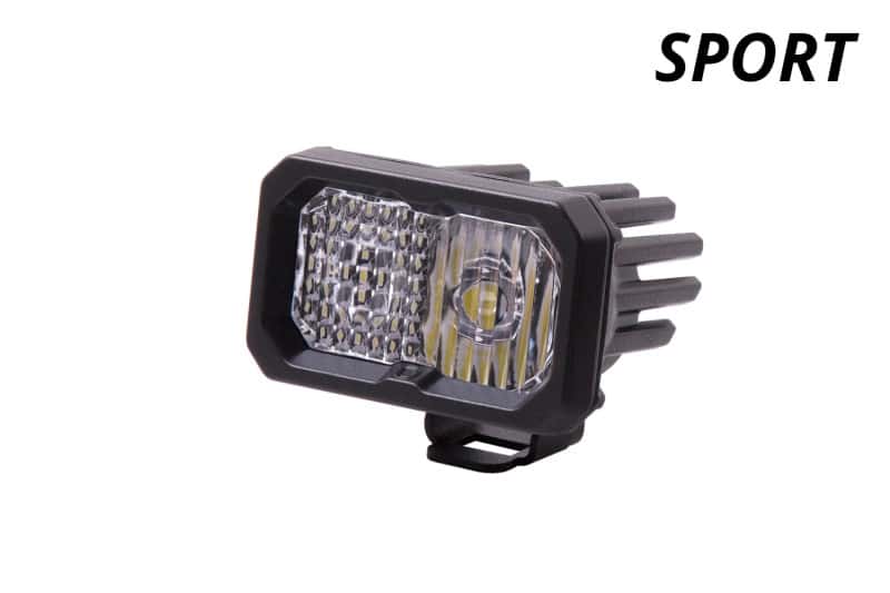 Diode Dynamics — Diode Dynamics Stage Series 2 In LED Pod Sport - White Flood Standard RBL Each - view 4