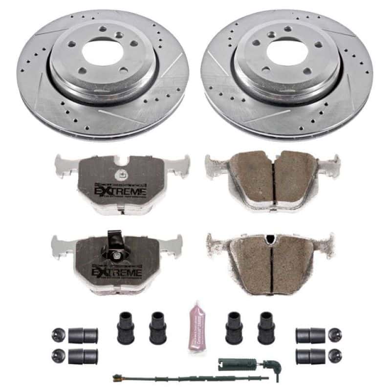 PowerStop — Power Stop 01-06 BMW 330Ci Rear Z26 Street Warrior Brake Kit - view 1