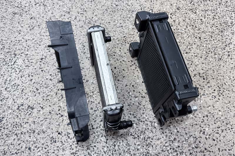 CSF — CSF BMW F87 M2 and Gen 1 B58 High Performance Auxiliary Radiator
CSF Aux Radiator - view 10