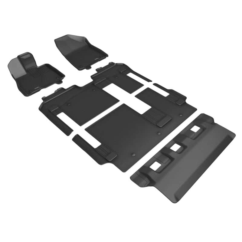 3D MAXpider — 3D MAXpider 21-24 Toyota Sienna 8-Seat Kagu 1st, 2nd, & 3rd Row Floormats - Black
Floor Mat Set - view 1