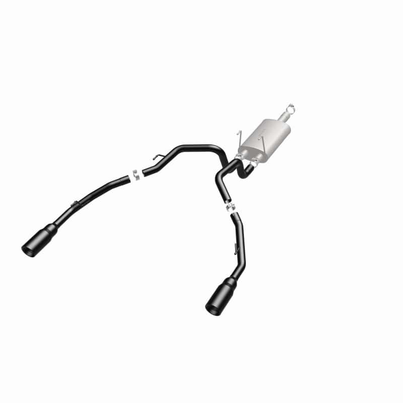 Magnaflow — Magnaflow 09-15 Dodge Ram 1500 V8 Dual Spilt Rear Exit Black Stainless C/B Perf Exhaust
Cat-Back - view 22
