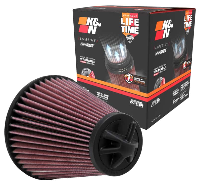 K&N Engineering — K&N 00 Honda S2000 2.0L-L4 Drop In Air Filter
Replacement Air Filt
Air Filter - view 7