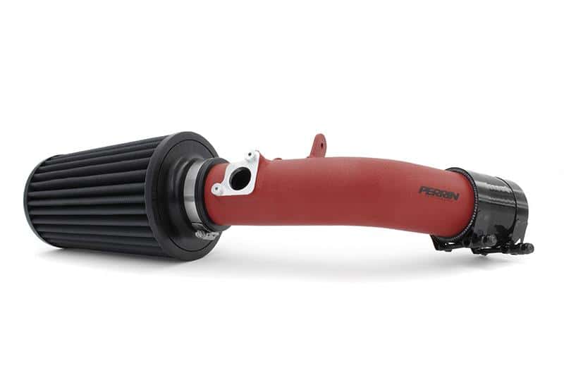 Perrin Performance — PERRIN 08-14 Subaru WRX / 08-15 STI Cold-Air Intake - Red - view 7