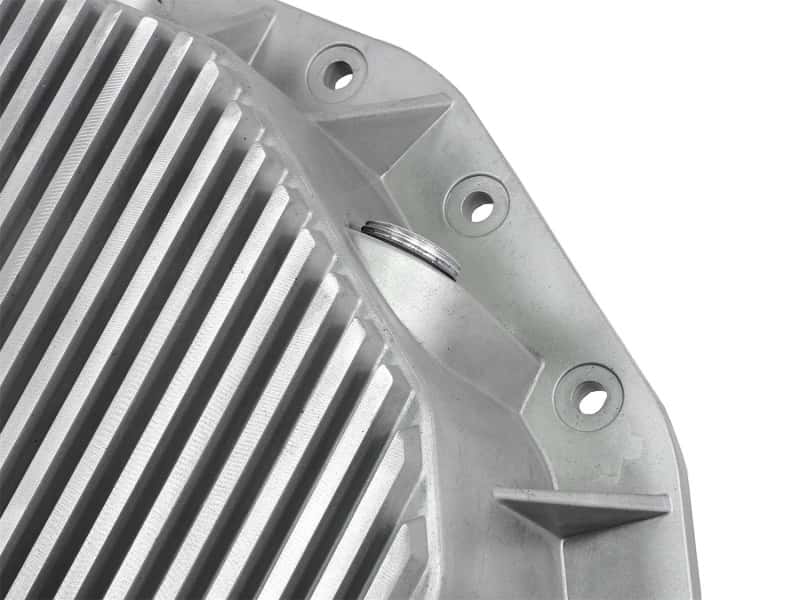 aFe — aFe Rear Differential Cover (Raw; Street Series); Dodge Diesel Trucks 03-05 L6-5.9L (td)
Differential Cover - view 3