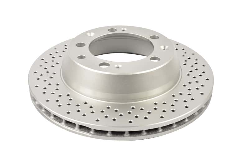 DBA — DBA 94-95 Porsche 911 Carrera 4 Rear En-Shield OE Drilled Rotor
Brake Rotor - view 1