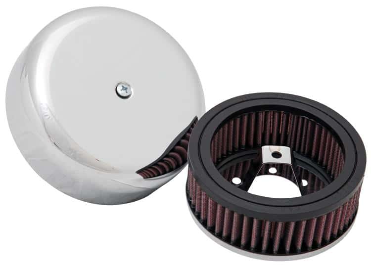 K&N Engineering — K&N 4in ID / 5.25in OD / 2in H Custom Assembly Filter designed to fit Harley-Davidson Motorcycles
Air Intake System - view 2