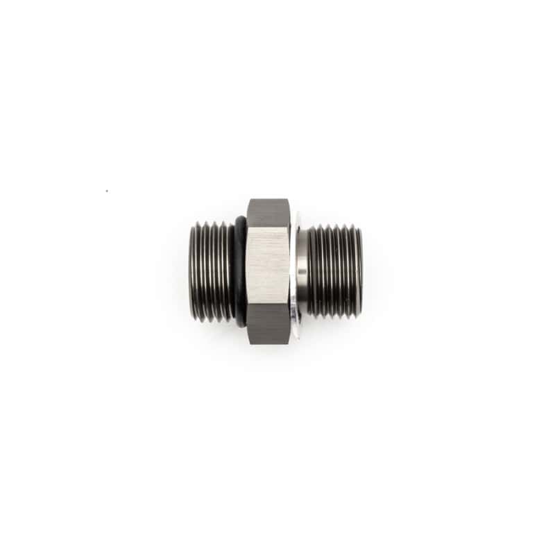 DeatschWerks — DeatschWerks 8AN ORB Male To 18 X 1.5 Metric Male (Incl O-Ring and Crush Washer) - view 2
