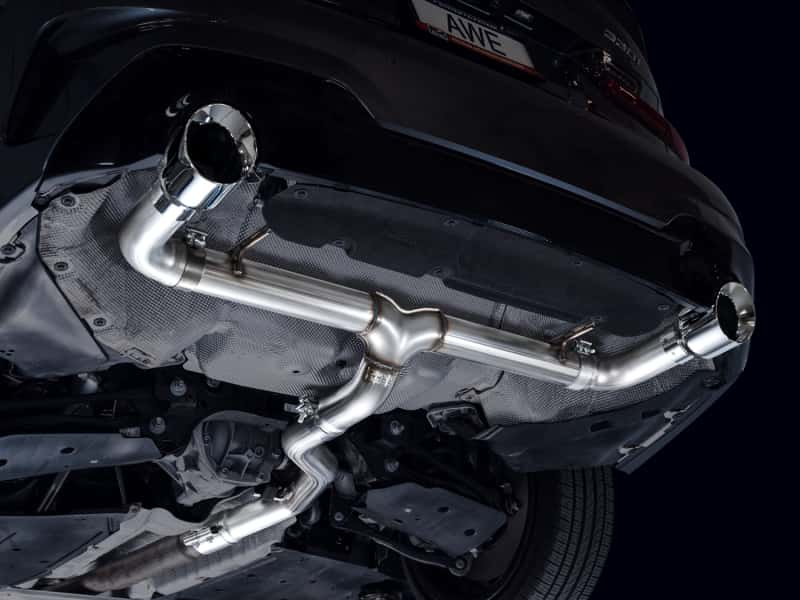 AWE Tuning — AWE 19-23 BMW 330i / 21-23 BMW 430i Base G2X Track Edition Axle Back Exhaust - Chrome Silver
Track Exhaust - view 10