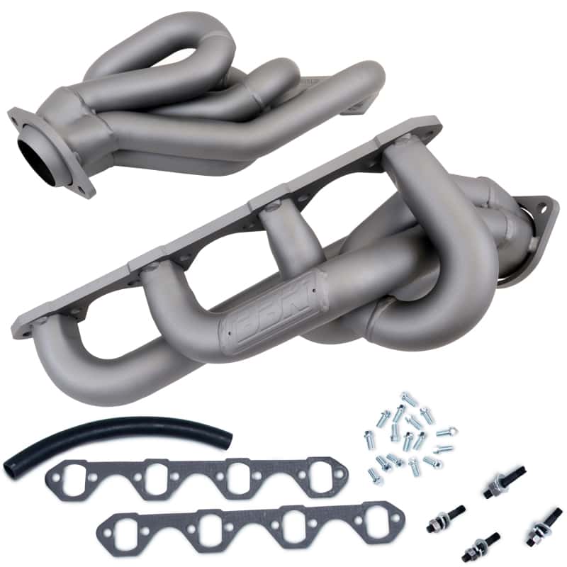 BBK — BBK 86-93 Mustang 5.0 Shorty Tuned Length Exhaust Headers - 1-5/8 Titanium Ceramic
Exhaust Headers
Exhaust Header - view 3