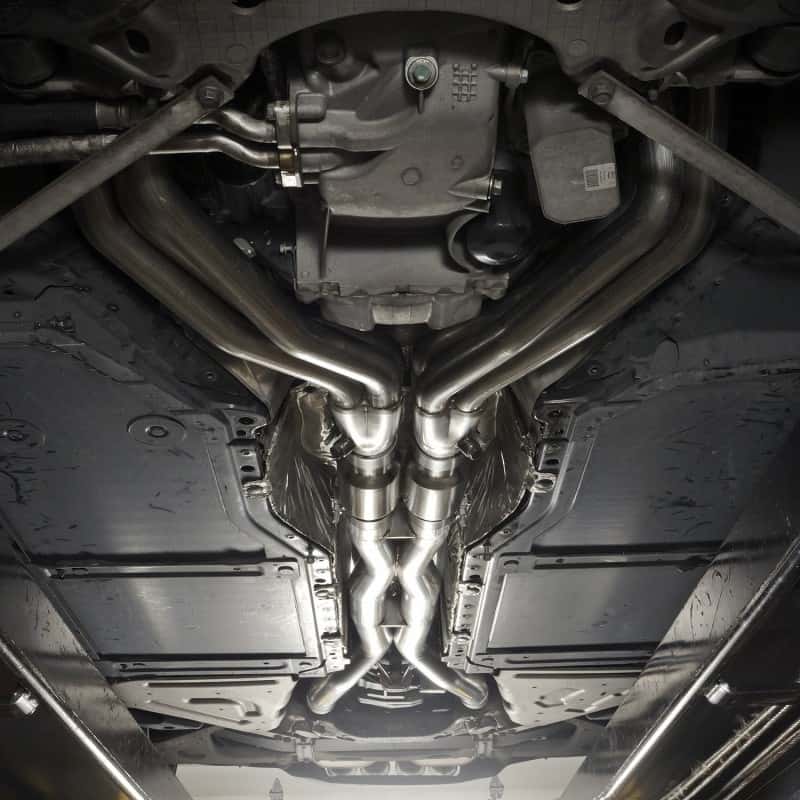 Stainless Works — Stainless Works 2014-18 Corvette 6.2L Headers 2in Primaries w/ High-Flow Cats X-Pipe
Exhaust System - view 17