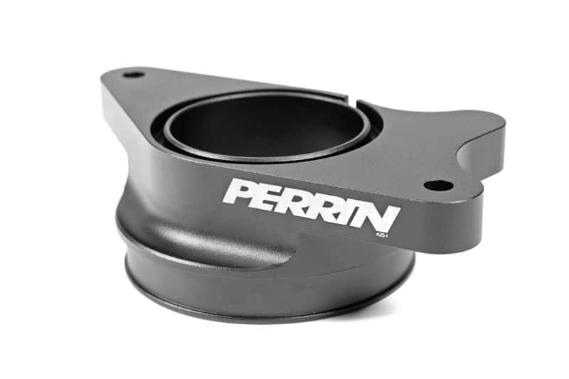 Perrin Performance — PERRIN 22-24 Subaru WRX / 20-25 LGT & OBXT Turbo Inlet Hose w/Turbo Adapter Flange (Short) - Red - view 10