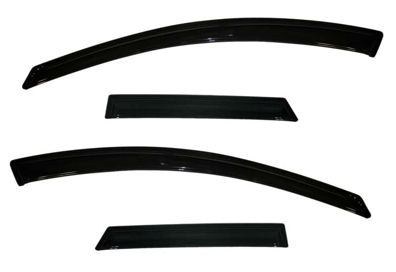 AVS — AVS 10-13 Mazda 3 (5 Door Sport) Ventvisor Outside Mount Window Deflectors 4pc - Smoke
Side Window Vent
VENTVISOR 4PC - view 1