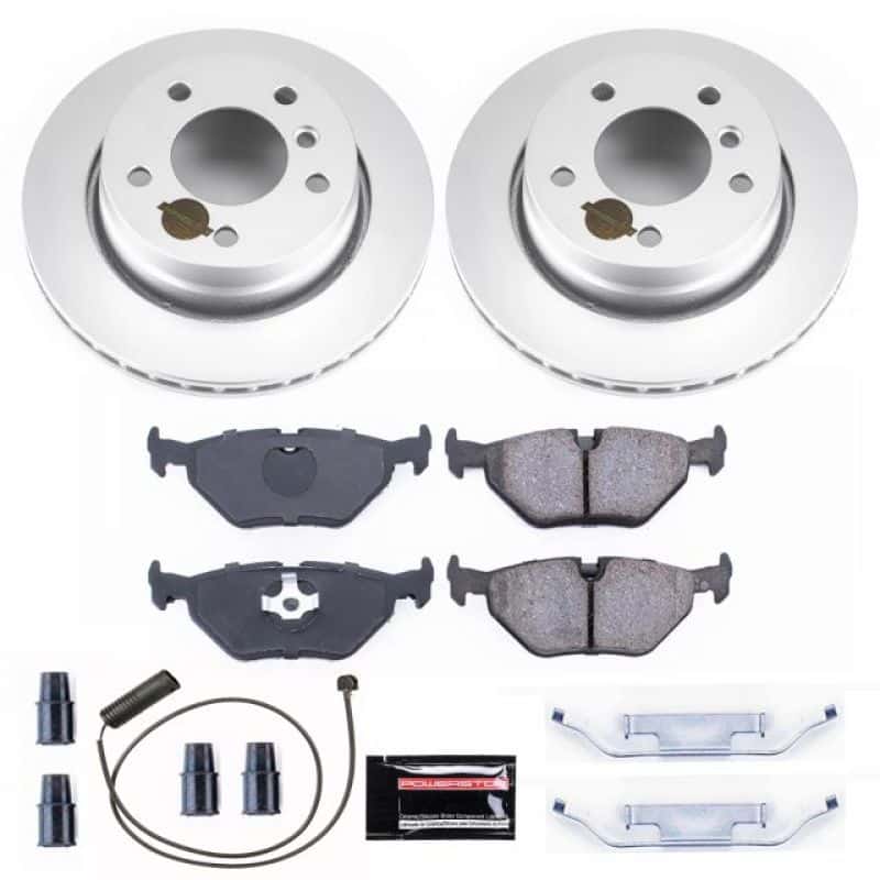 PowerStop — Power Stop 98-99 BMW 323i Rear Z23 Evolution Sport Coated Brake Kit - view 1