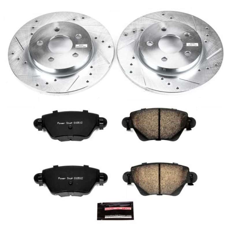 PowerStop — Power Stop 02-05 Jaguar X-Type Rear Z23 Evolution Sport Brake Kit - view 1