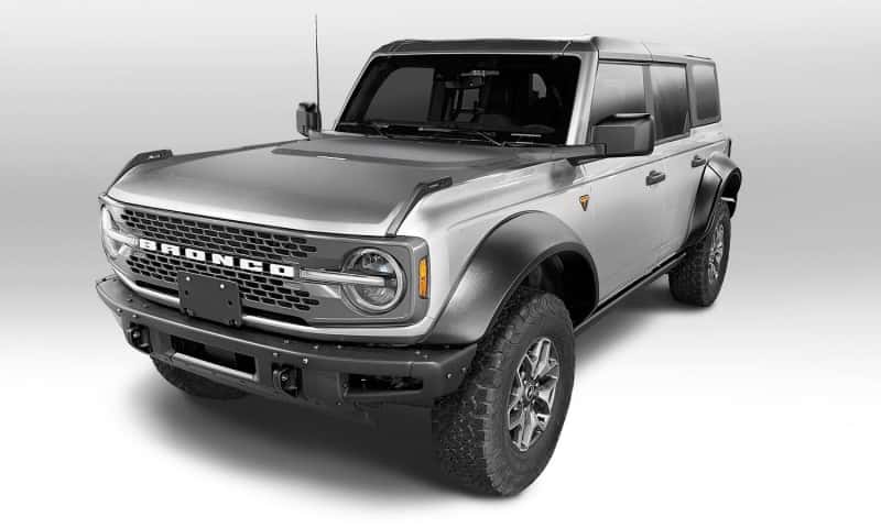 Bushwacker — Bushwacker 2021+ Ford Bronco 4-Door Extend-A-Flares 4pc - Black
FF Extend-A-Fend 4Pc - view 2