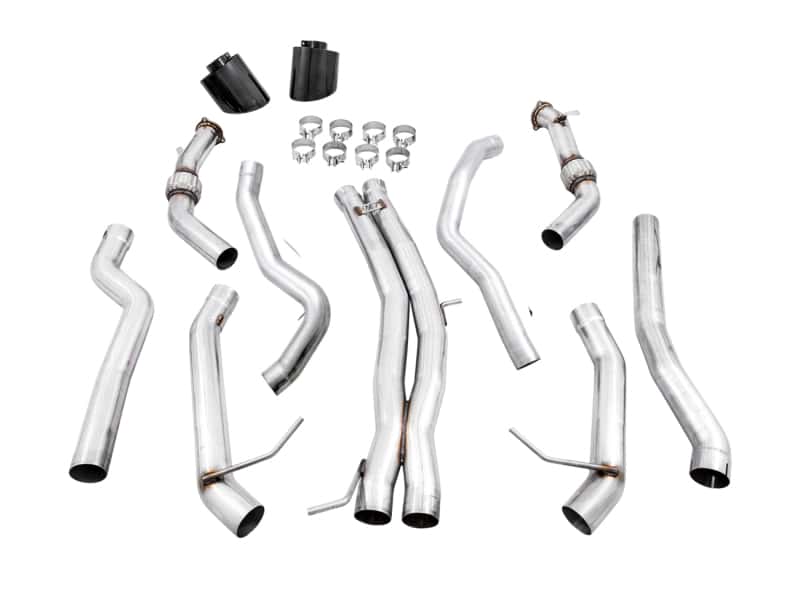 AWE Tuning — AWE Tuning Audi B9 RS5 Sportback Track Edition Exhaust- Non Resonated - Diamond Black RS-Style Tips
Track Exhaust - view 4