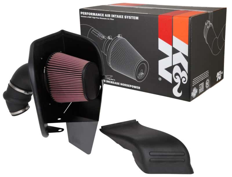 K&N Engineering — K&N 19-20 Ram 2500/3500 L6-6.7L Diesel AirCharger Performance Intake
Air Intake System - view 6