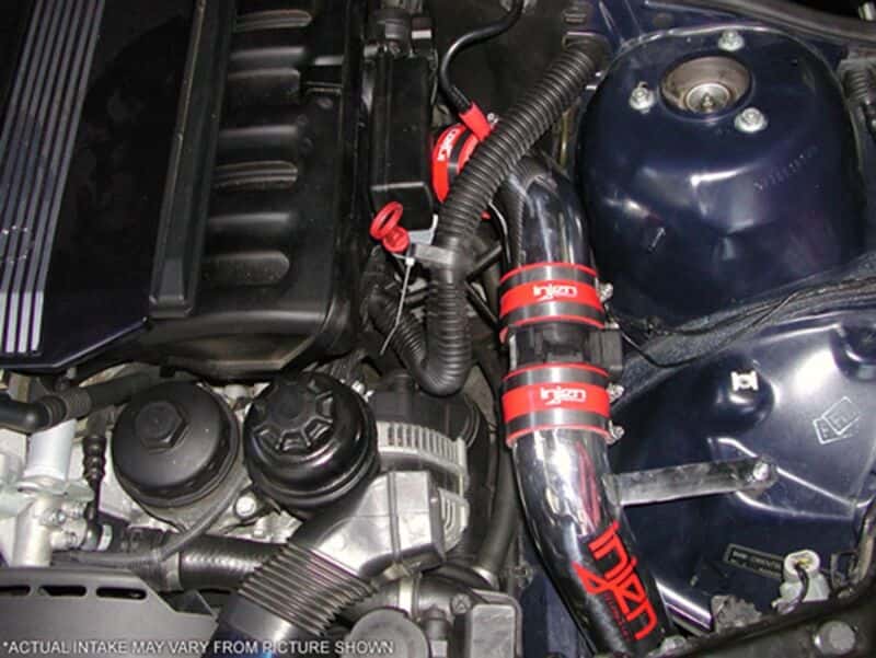 Injen — Injen 99-00 323 E46 2.5L  99-00 328 E46 2.8L 2001 325 2.5L Polished Cold Air Intake
Cold Air Intake
Air Intake Kit - view 3