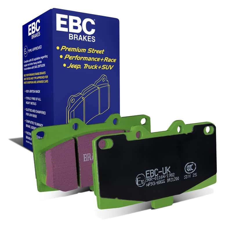 EBC — EBC 98-03 Nissan Skyline (R34) 2.5 GT (200) Greenstuff Front Brake Pads
Disc Brake Pad - view 1