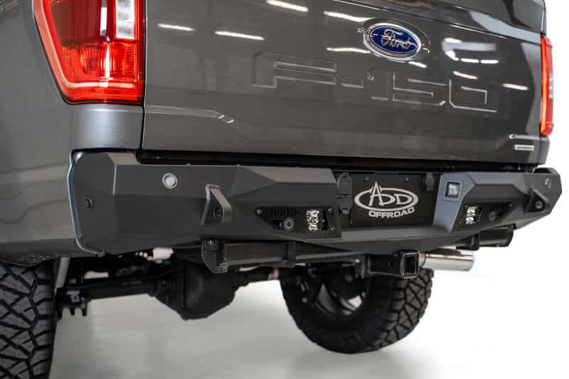 Addictive Desert Designs — Addictive Desert Designs 2021 Ford F-150 Stealth Fighter Rear Bumper w/ Back up Sensors
Bumper- Rear
Bumpers - view 10