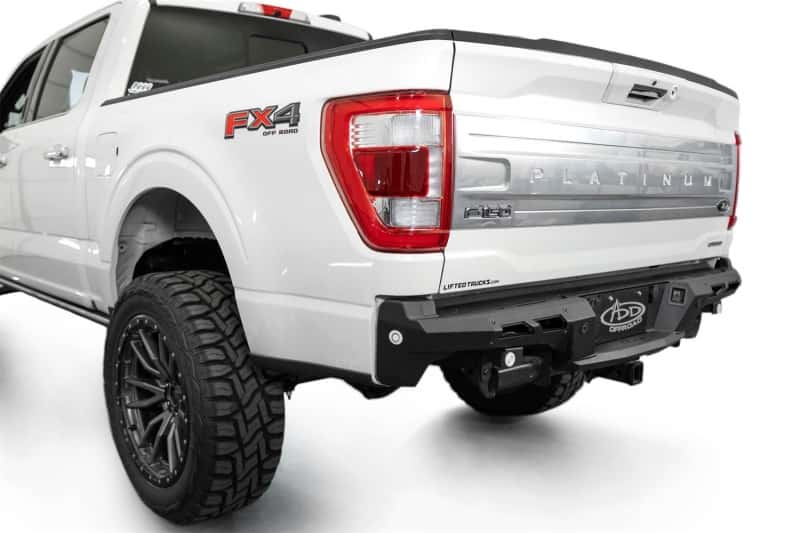 Addictive Desert Designs — Addictive Desert Designs 2024+ Ford F-150 Black Label Rear Bumper
Bumper- Rear - view 3