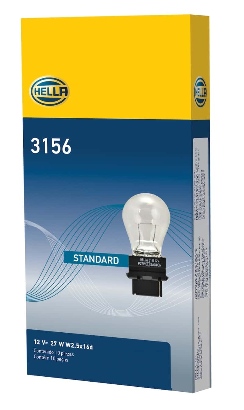 Hella — Hella Bulb 3156 12V 27W W2.5x16d S8
3156 Incan Bulb - view 6