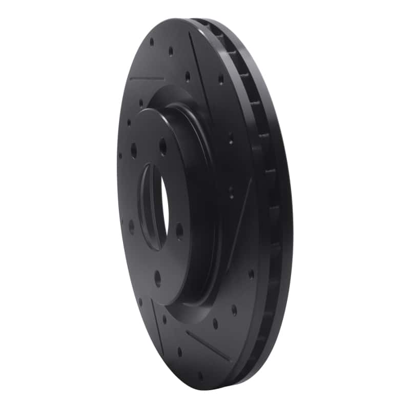 R1 Concepts — R1 07-25 Chrysler 200 Front Right Drilled & Slotted Black Brake Rotor
R1 Brake Rotor Drill - view 2