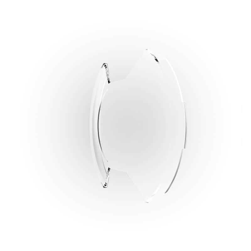 KC HiLiTES — KC HiLiTES SlimLite 8in. LED Light Shield (Shield Only) - Clear - view 14