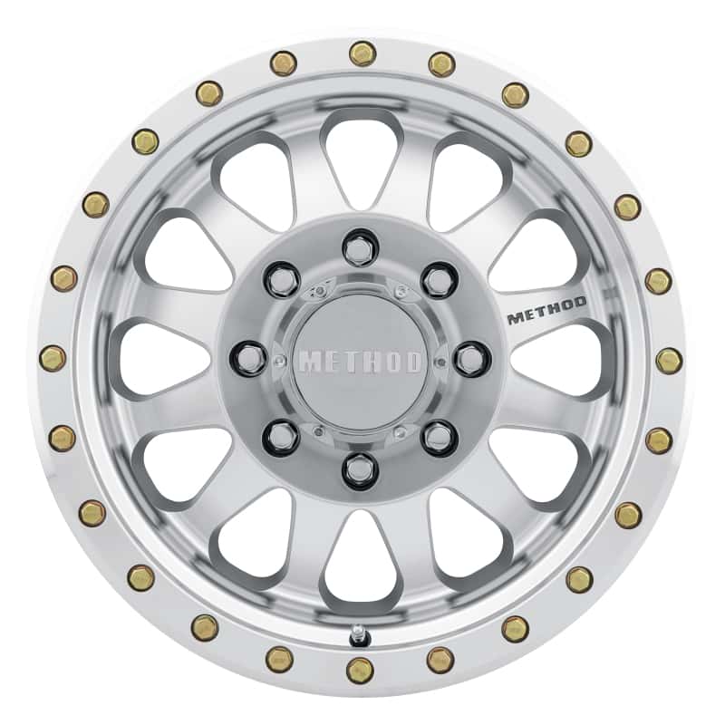 Method Wheels — Method MR304 Double Standard 17x8.5 0mm Offset 8x6.5 130.81mm CB Machined/Clear Coat Wheel - view 2